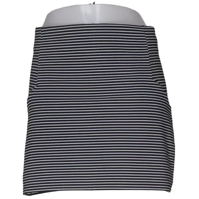 Skirt (Black, White) from Topshop Elastane, Polyester