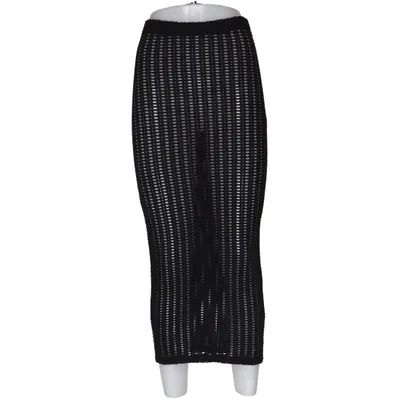 Maxi nederdel (Sort) fra Gina Tricot Bomuld, Elastan