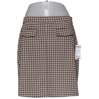 Jupe (Beige, Noir) de Pep & Co Élasthane, Polyester