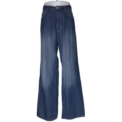 Jeans (Astro Baggy Printed Jeans) fra Weekday Bomuld