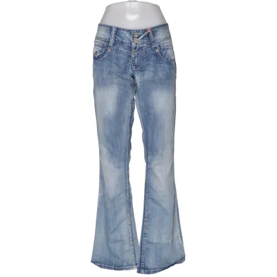 Jeans (Blå) fra Timezone Bomuld, Polyester