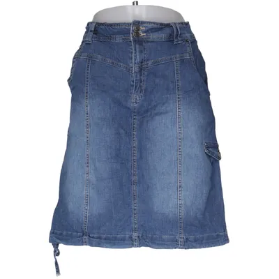 Jupe en jean (Bleu) de Black Story Coton, Élasthane