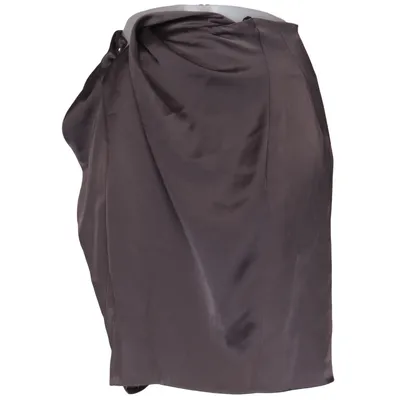 Nederdel (Grå) fra Nanushka Acetat, Polyester, Viscose
