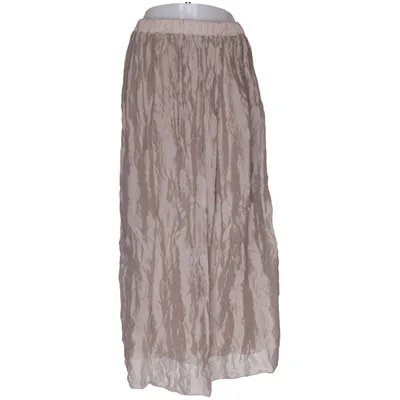 Maxi rok (Beige) van Copenhagen Luxe Elastaan, Zijde, Viscose