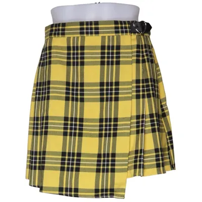Rock (Gelb, Schwarz) von Hell Bunny Elasthan, Polyester, Viskose