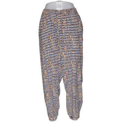 Broek (Blauw, Wit) van Up2Fashion Viscose