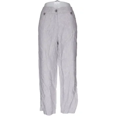 Pants (White, Purple) from Gardeur Linen