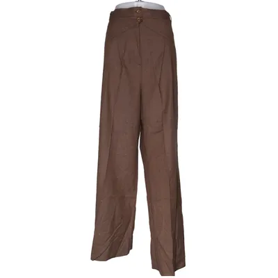 Pantalon (Marron) de Emmy Soie, Laine