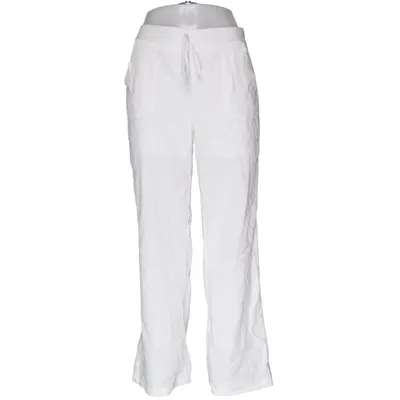 Pants (White) from Shein Polyamide, Polyester, Viscose