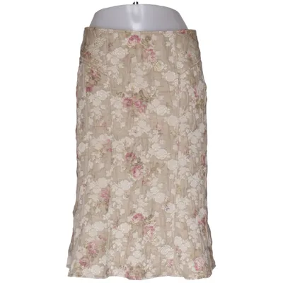 Nederdel (Beige, Flerfarvet) fra Prêt à Porter Polyester, Viscose, Uld