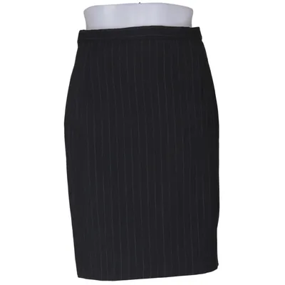 Kjol (Svart) från Lineaemme Elastan, Polyester, Ull