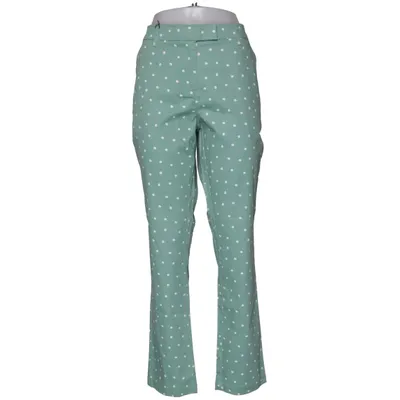 Chinos (Green, White) from Zilch Cotton, Elastane