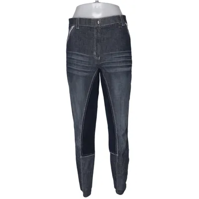 Pantalon d'équitation (Bleu) de CRW Coton, Élasthane