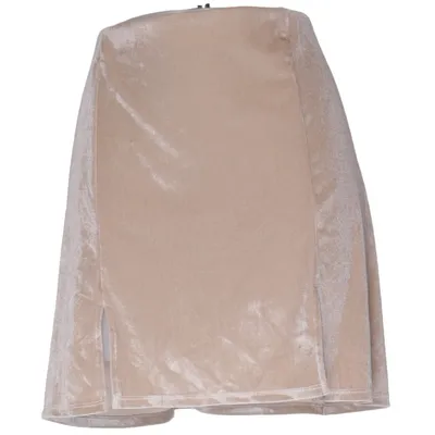 Skirt (Beige) from 24Colours Elastane, Polyester