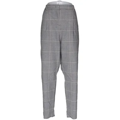 Pantalon de costume (Gris, Noir) de Intrend Élasthane, Polyester, Laine