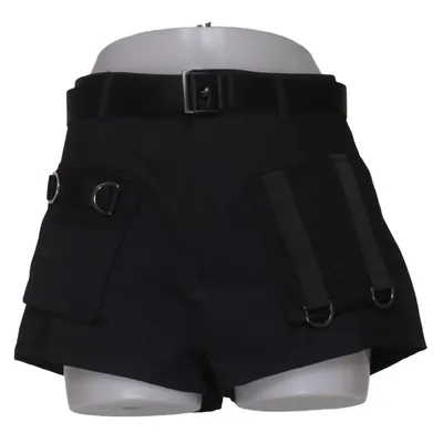 Cargoshorts (Svart) från Punkrave Bomull, Elastan, Polyester