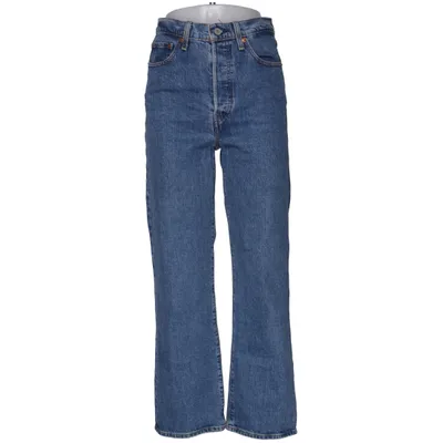 Jeans (Ribcage Straight) from Levi Strauss & Co Cotton, Elastane