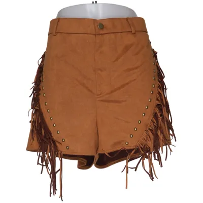 Shorts (Brun) fra Shein Curve Elastan, Polyester