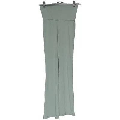 Byxor (Grön) från H&M Elastan, Polyester, Viskos