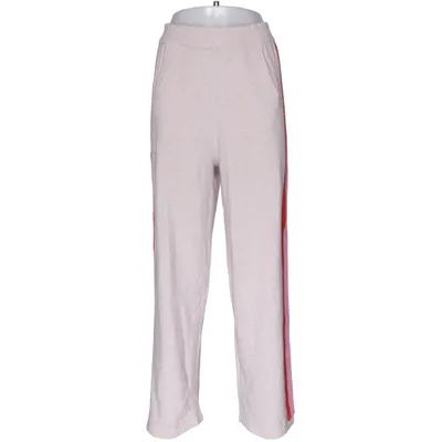 Pantalon patte d'éléphant (Rose, Rouge) de Les Lèvres Fibre métallique, Polyamide, Polyester, Viscose