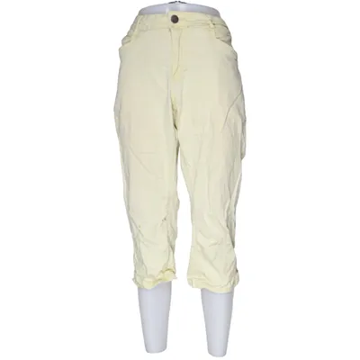 Three-quarter pants (Beige) from Denim Identity by Zizzi Cotton, Elastane