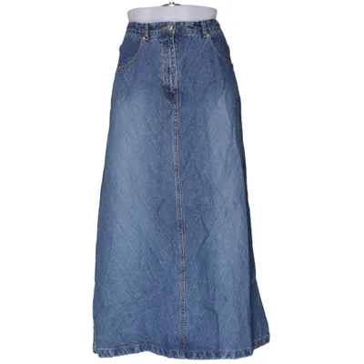 Denim skirt (Blue) from Amalia Cotton