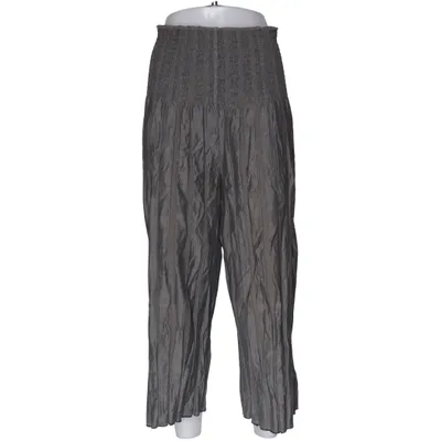 Pantalon patte d'éléphant (Gris) de Absolut Coton, Élasthane, Polyamide
