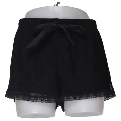 Short de pyjama (Noir) de Isabella Coton, Élasthane, Polyamide, Viscose