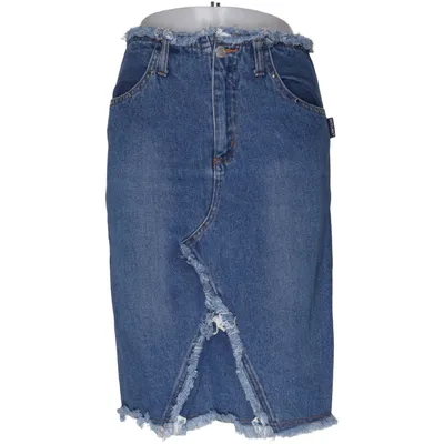 Denim skirt (Blue) from Outline Cotton