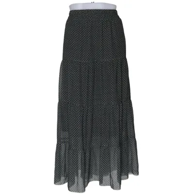 Maxirock (Schwarz, Grün, Blau) von Pulz Jeans Polyester, Viskose