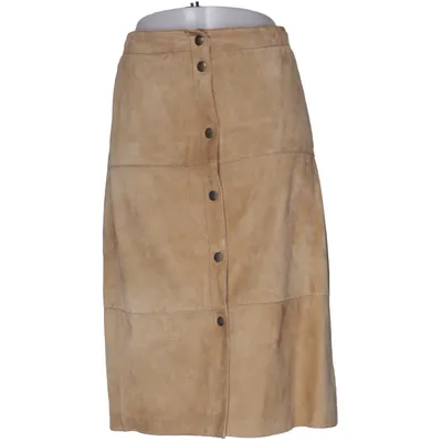 Läderkjol (Beige) från Conleys Skinn