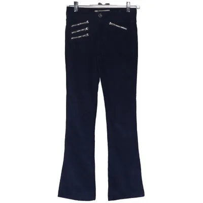 Pantalon en velours (Bleu) de Animale Coton, Élasthane