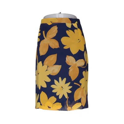 Kjol (Blå, Gul, Flerfärgad) från Niki Polyester