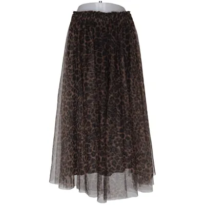 Tulle skirt (Brown, Black) from Johanna Paris Elastane, Polyester, Viscose