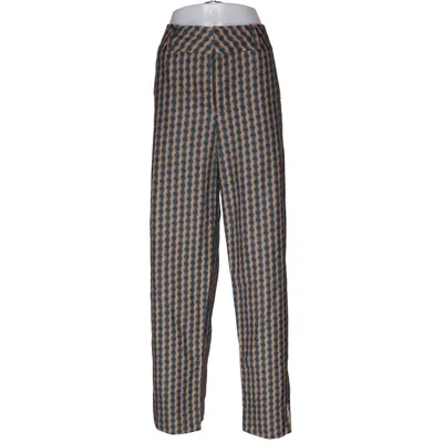 Byxor (Svart, Brun) från Front Row Shop Polyester, Viskos