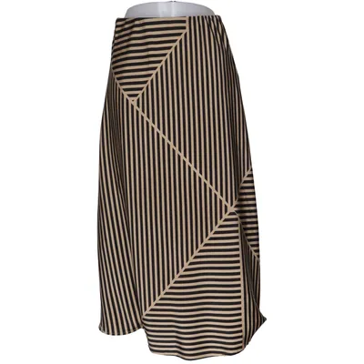 Jupe longue (Noir, Beige) de Neo Noir Polyester