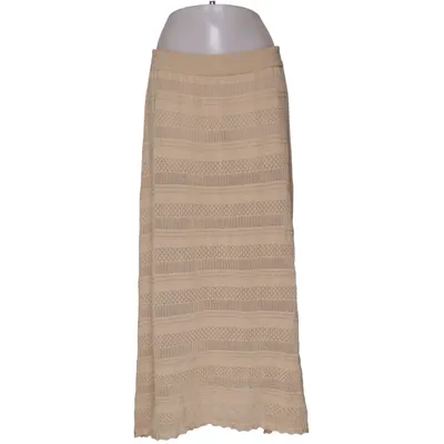 Jupe longue (Beige) de Achilleas Acrylique, Coton