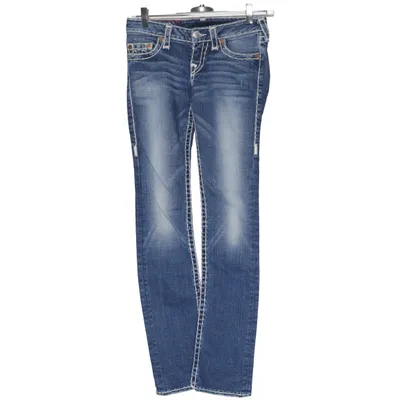 Spijkerbroek (Blauw) van True Religion Katoen, Elastaan