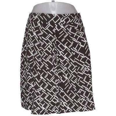 Jupe (Marron, Blanc) de Larry Levine Lin, Viscose
