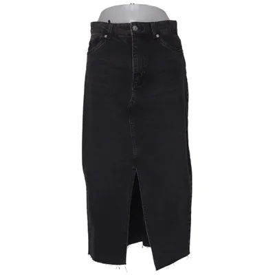 Jeanskjol (Grå) från Denim Rebel Bomull