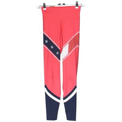 Sports tights (Red, Blue, White) from Tommy Sport Elastane, Polyester