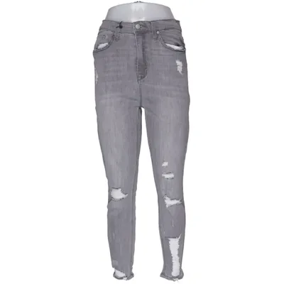 Jeans (Grå) från Fashion Nova Bomull, Elastan, Polyester, Viskos