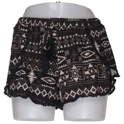 Pajama shorts (Black, Beige) from Hot Kiss Elastane, Polyester