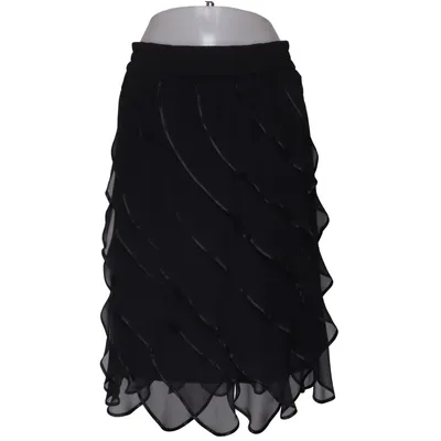 Jupe (Noir) de Frank Usher Acétate, Polyester