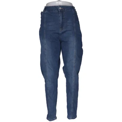 Spijkerbroek (Blauw) van Shein Curve Katoen, Elastaan, Linnen, Lyocell, Polyester, Viscose