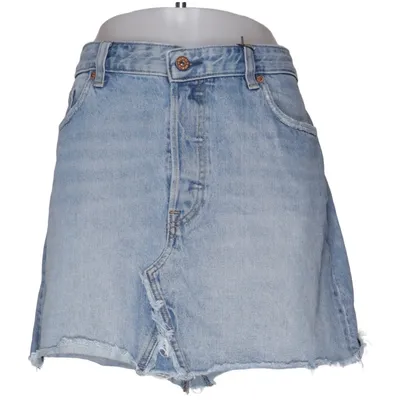 Jeansnederdel (Blå) fra H&M+ Bomuld