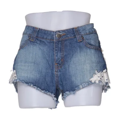 Denim shorts (Must Kate Lace Shorts) from Sally & Circle Cotton