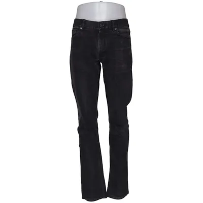 Jeans (Svart) från Bläck Bomull, Elastan
