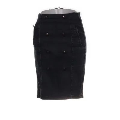 Jeansnederdel (Grå) fra IKKS Bomuld, Elastan, Polyamid, Polyester