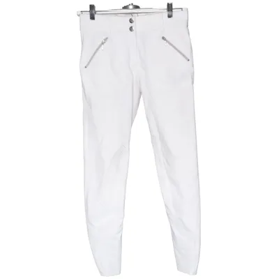 Breeches (White) from Horse Life Elastane, Polyester, Viscose